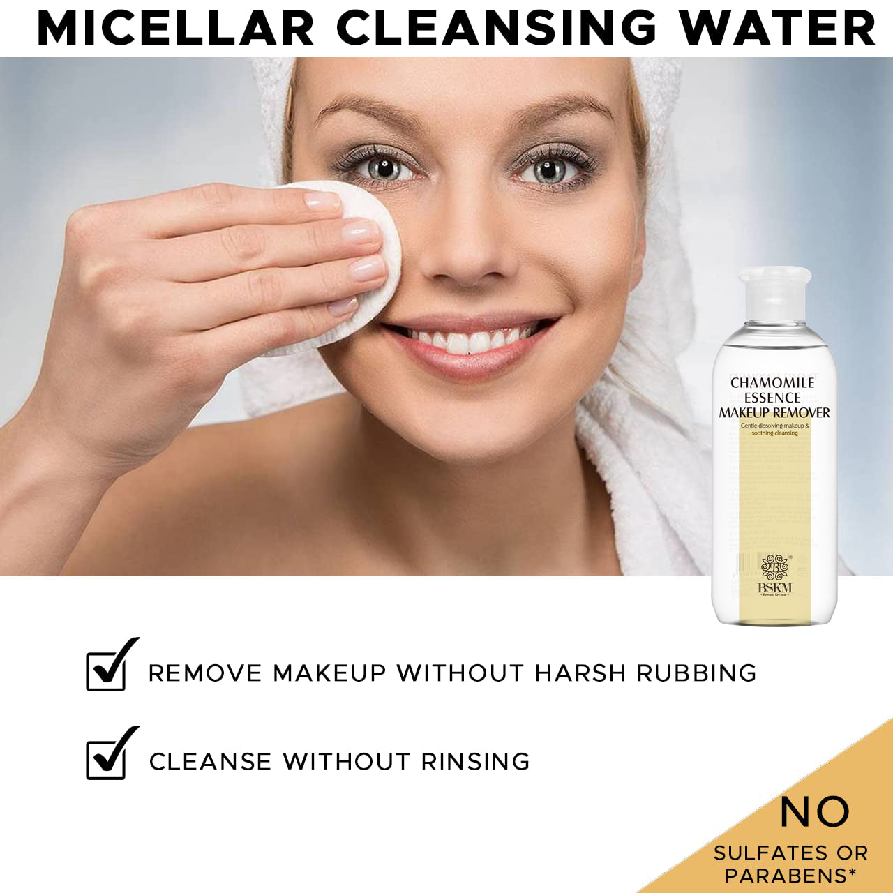 Chamomile Essence Makeup Remover Face Cleansing