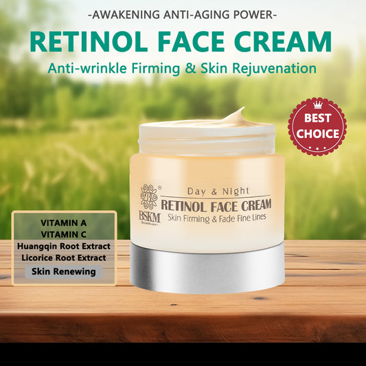 Retinol Face Cream Anti-Aging Firming Revitalizing Lifting Day & Night