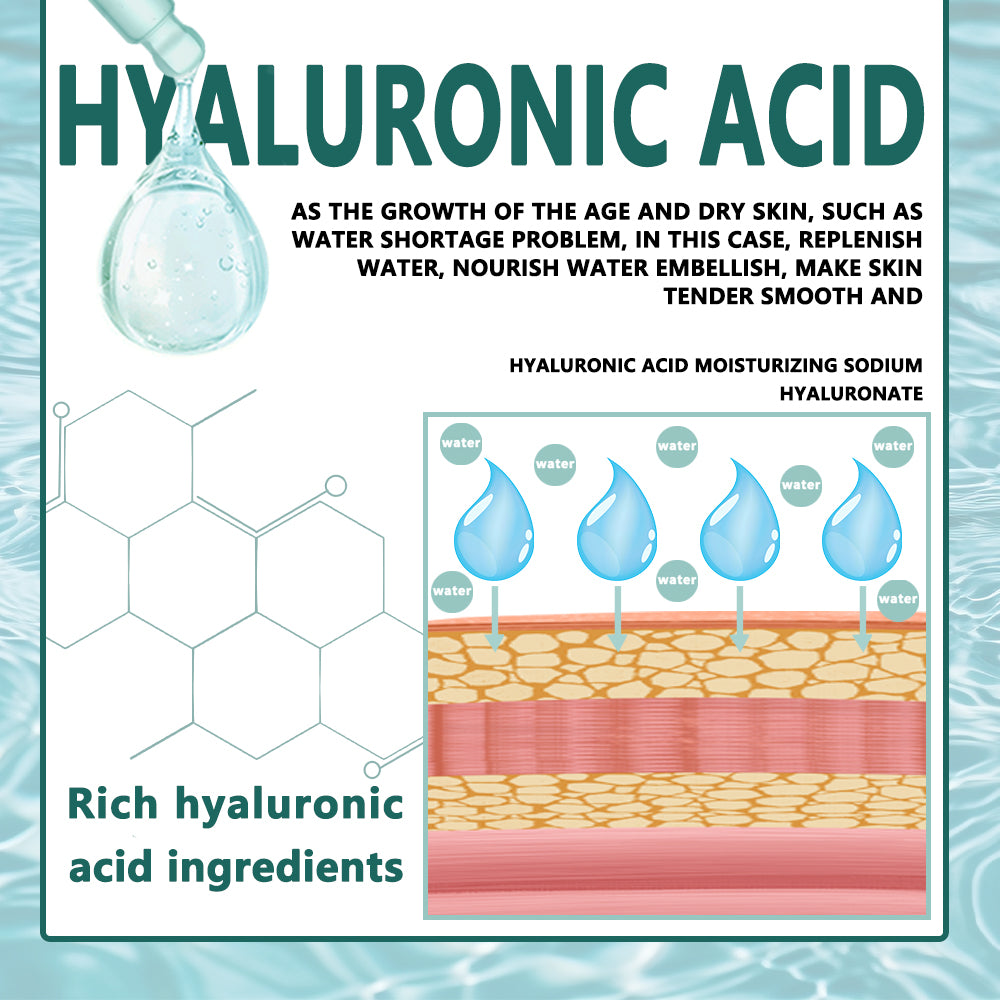 Hyaluronic Acid Face Cream Moisturizer Brightening Anti-Aging Wrinkle