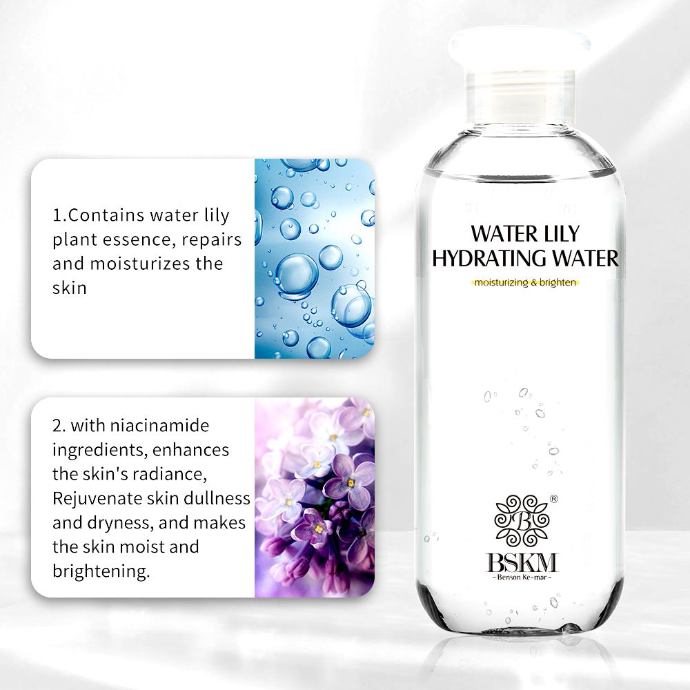 Water-lily Toner Brighten Moisturizing Water for Face