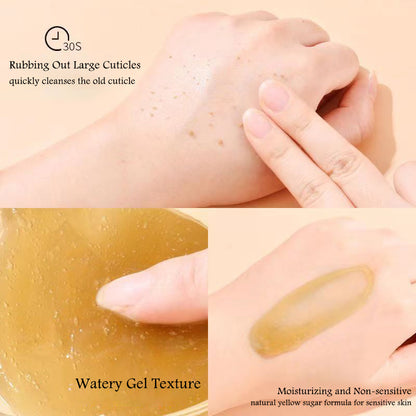 Yellow Sugar Facial Exfoliating Gel Body Scrub Peeling