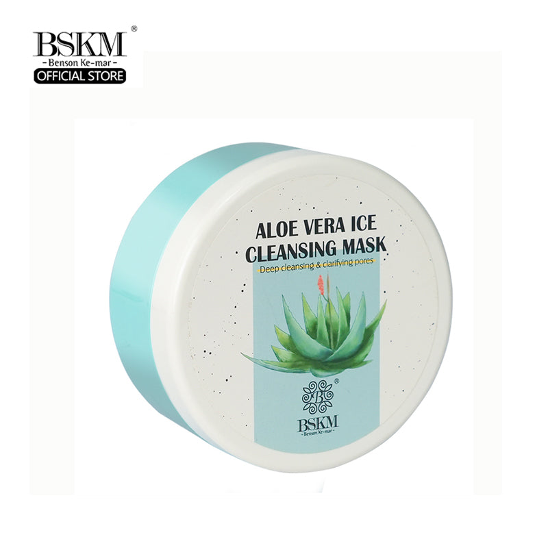 Aloe Vera Gel Ice Cleansing Mask Soothing & Moisture for Dry & Sensitive Skin Skincare