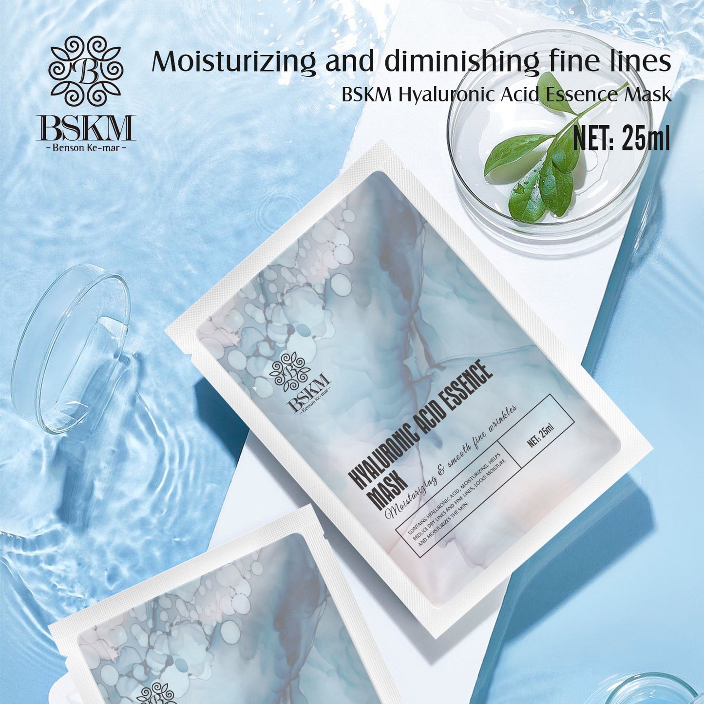 3PCS/Set Hyaluronic Acid & Niacinamide & Tranexamic Acid Facial Mask