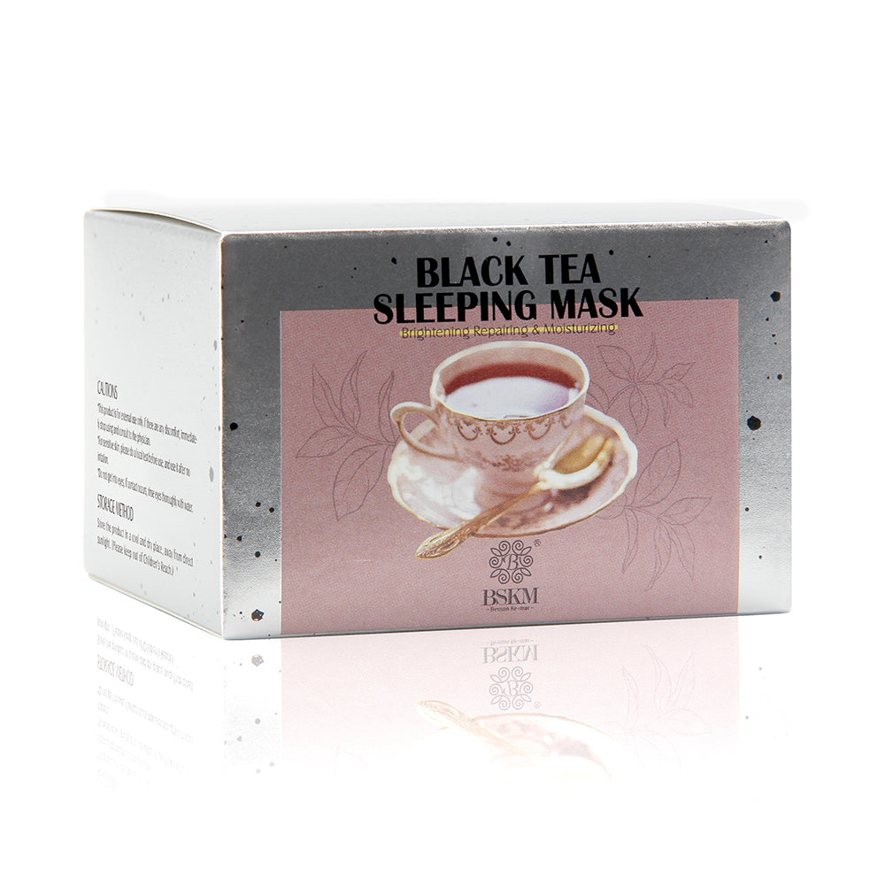 Black Tea Sleeping Mask for Face Night