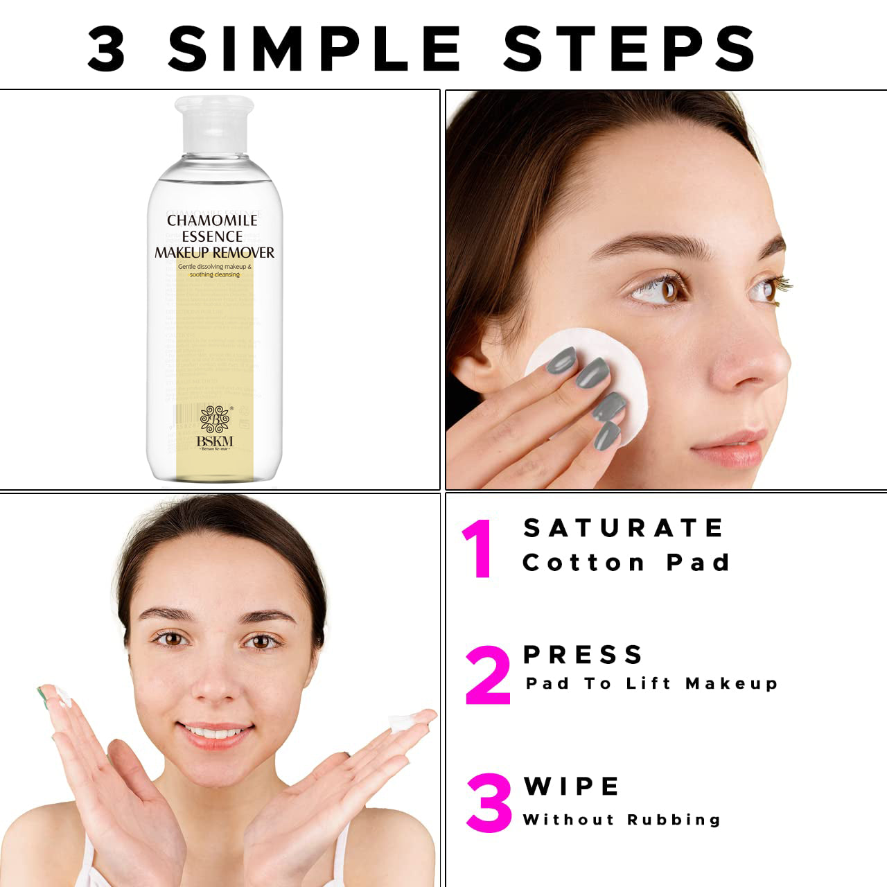 Chamomile Essence  Makeup Remover Face Cleansing
