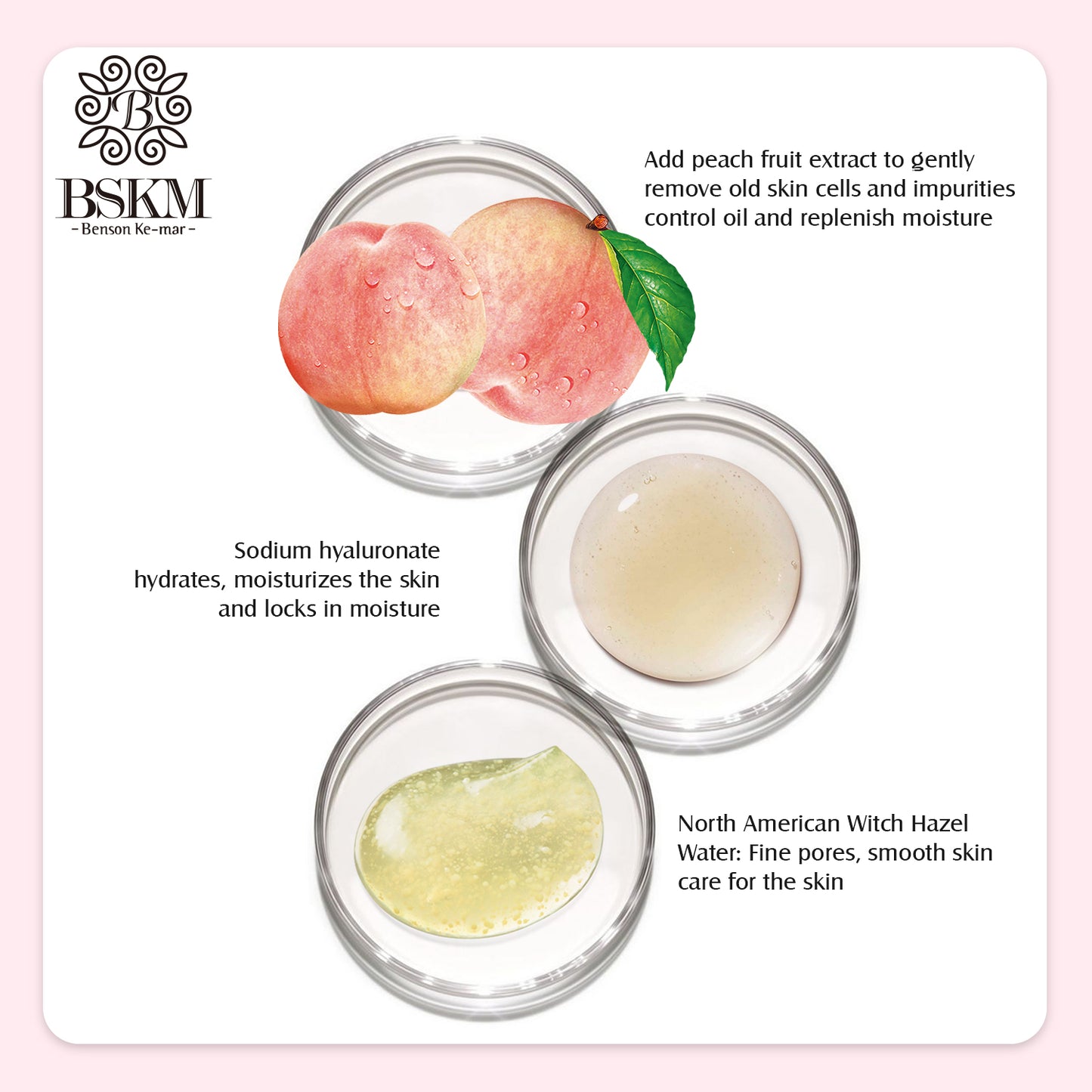 3PCS/Set Peach & Blood Orange & Red Pomegranate Facial Mask Peach